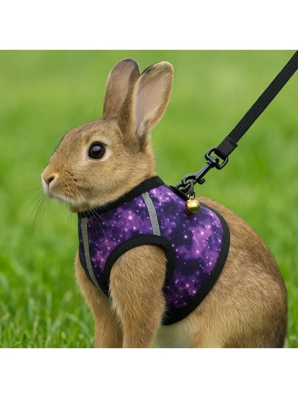 EveryYay Ferret Harness and Leash Galaxy Print